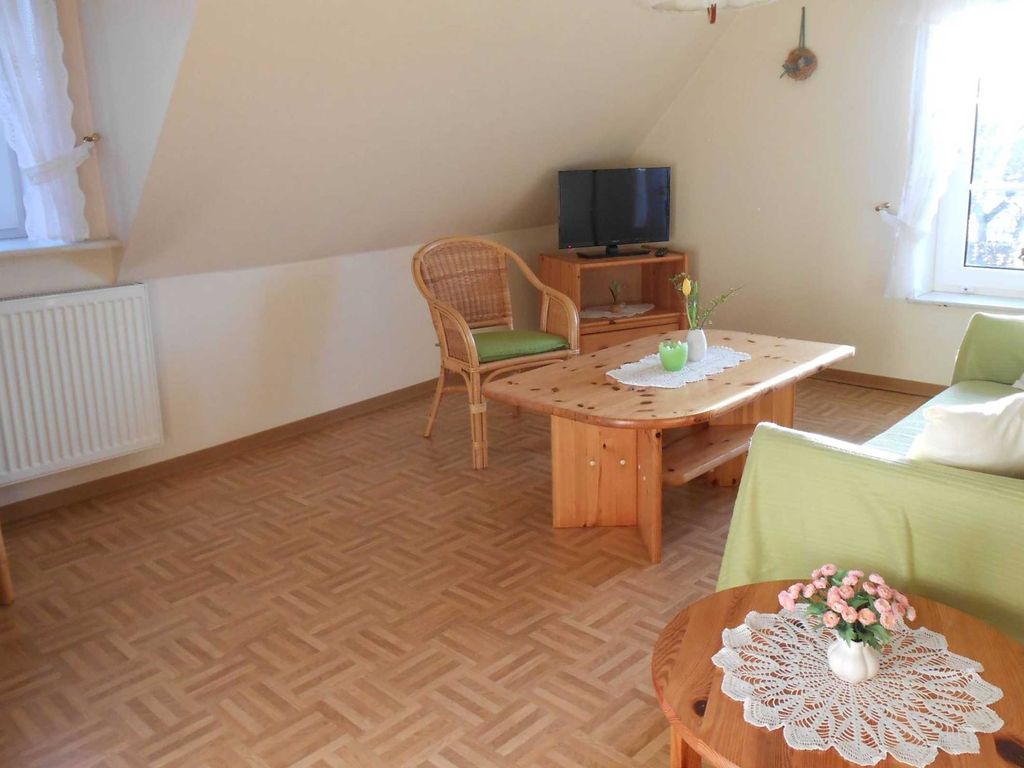 das gemütliche Wohnzimmer lädt zum entspannen ein