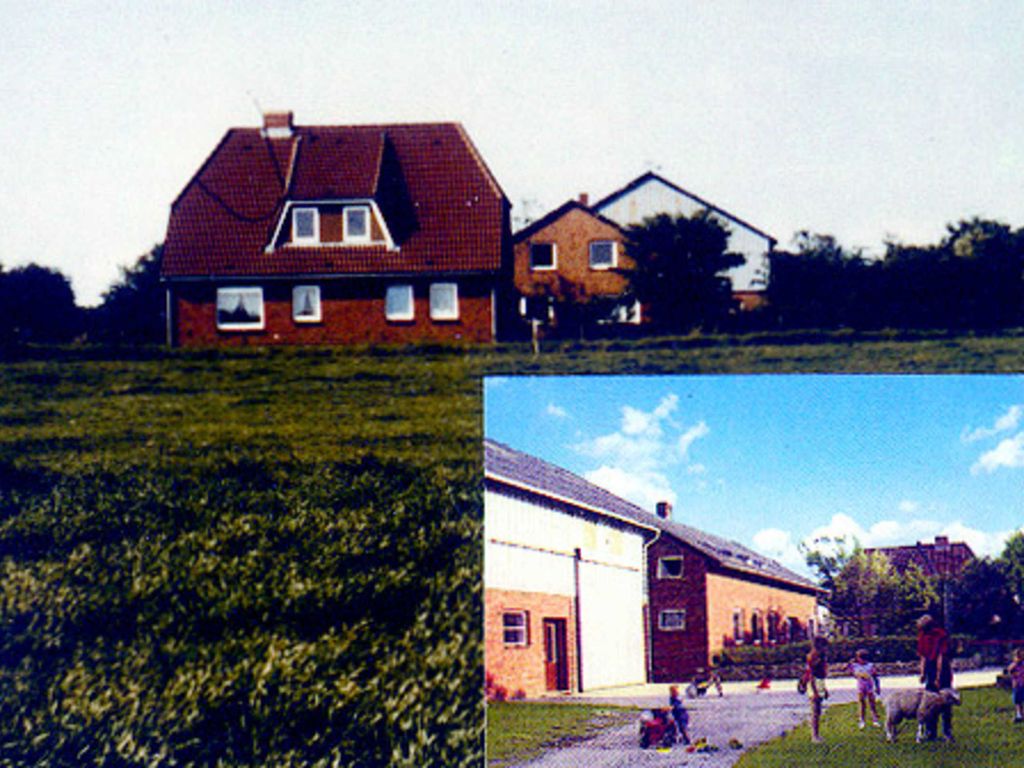 Im Altenteilerhaus neben dem Bauernhof befinden sich die Ferienwohnungen.