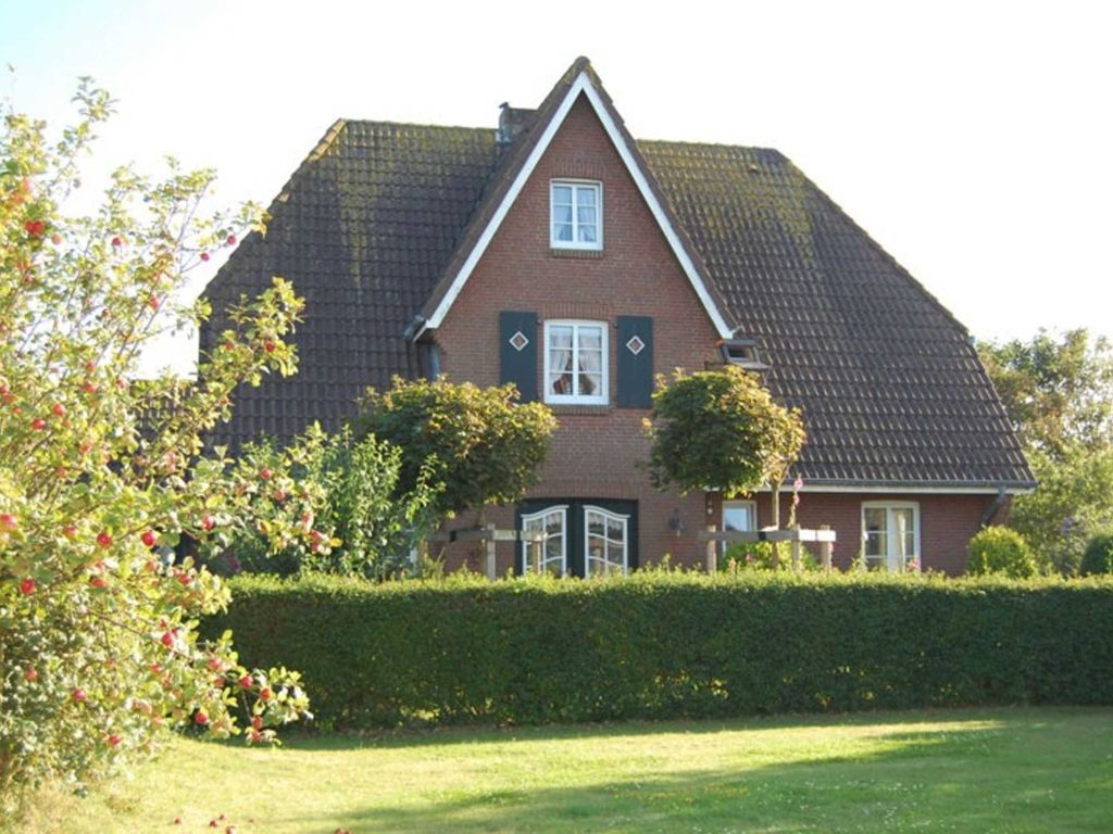 Das moderne Haus im Friesenstil.