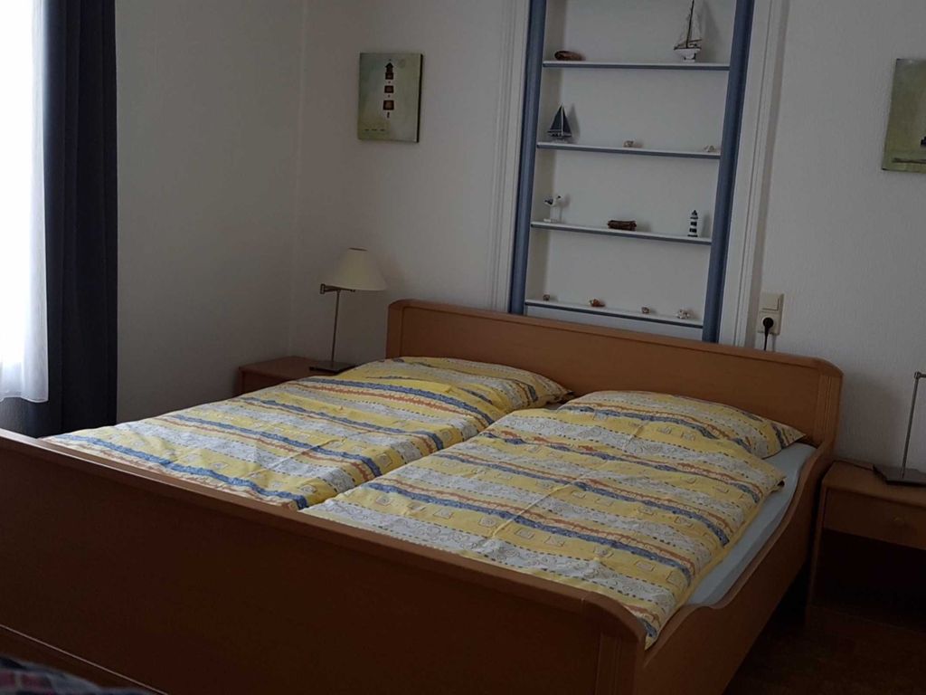 Maritimes Doppelzimmer im Erdgeschoss