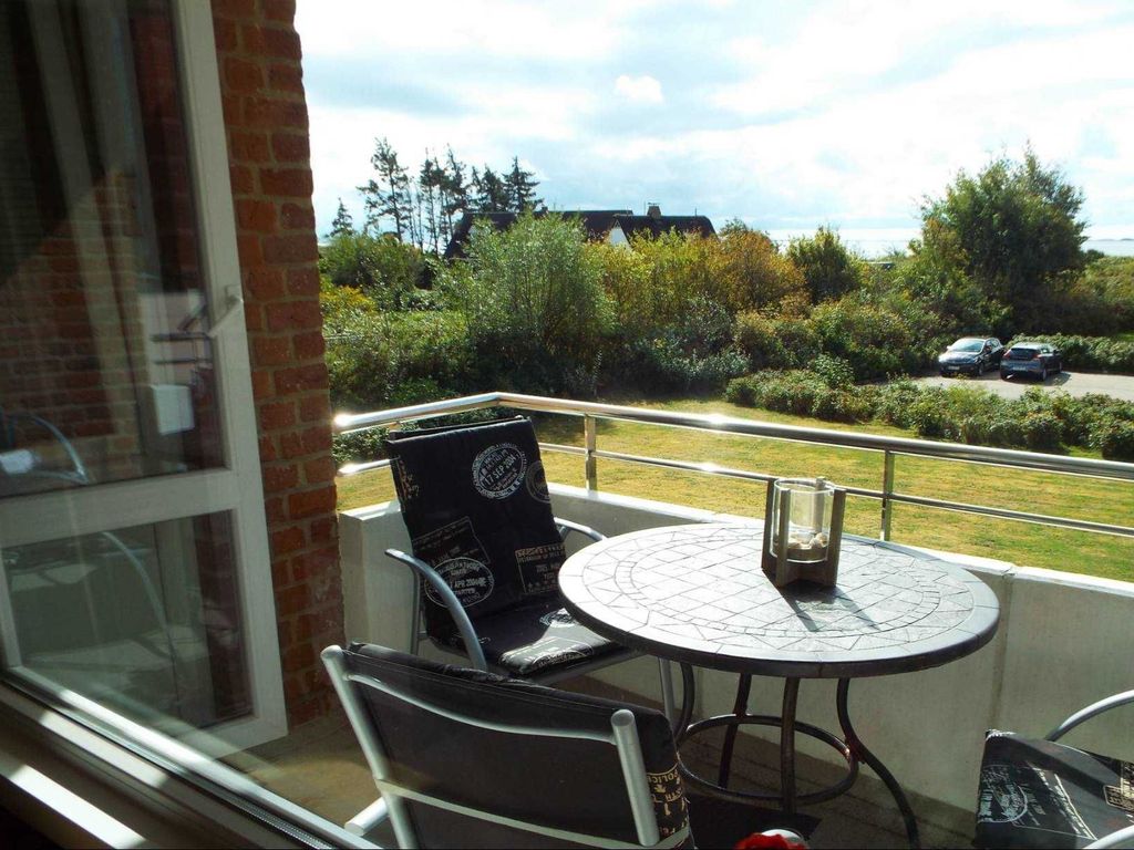 Blick vom Balkon