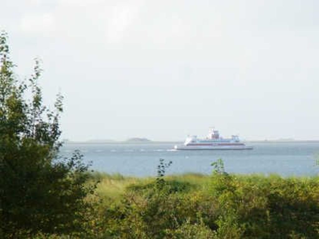 Haus Hooge - Südbalkon mit Blick aufs Meer