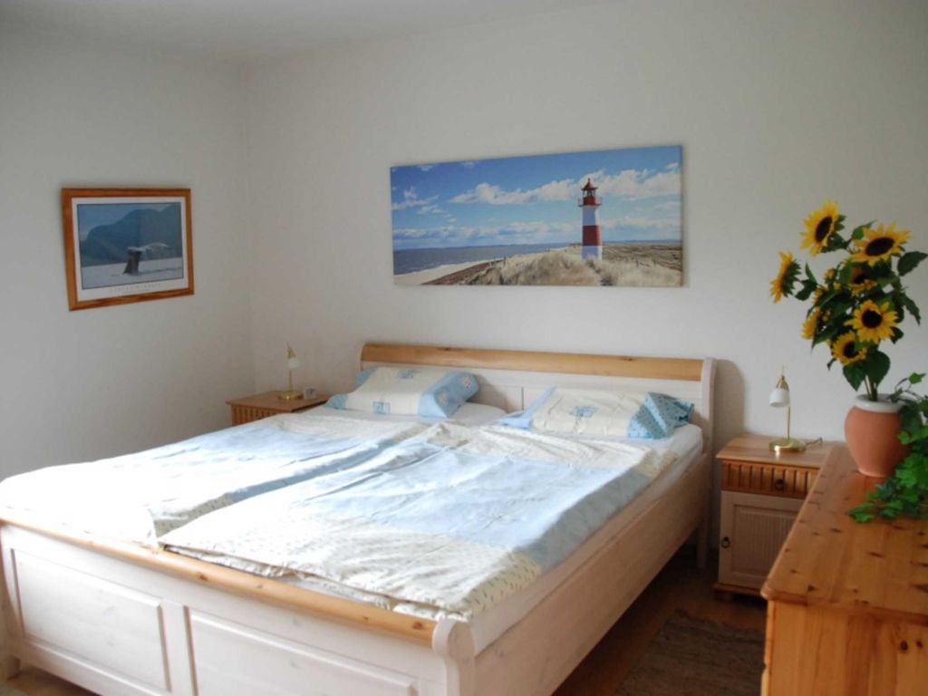 Schlafzimmer mit Doppelbett