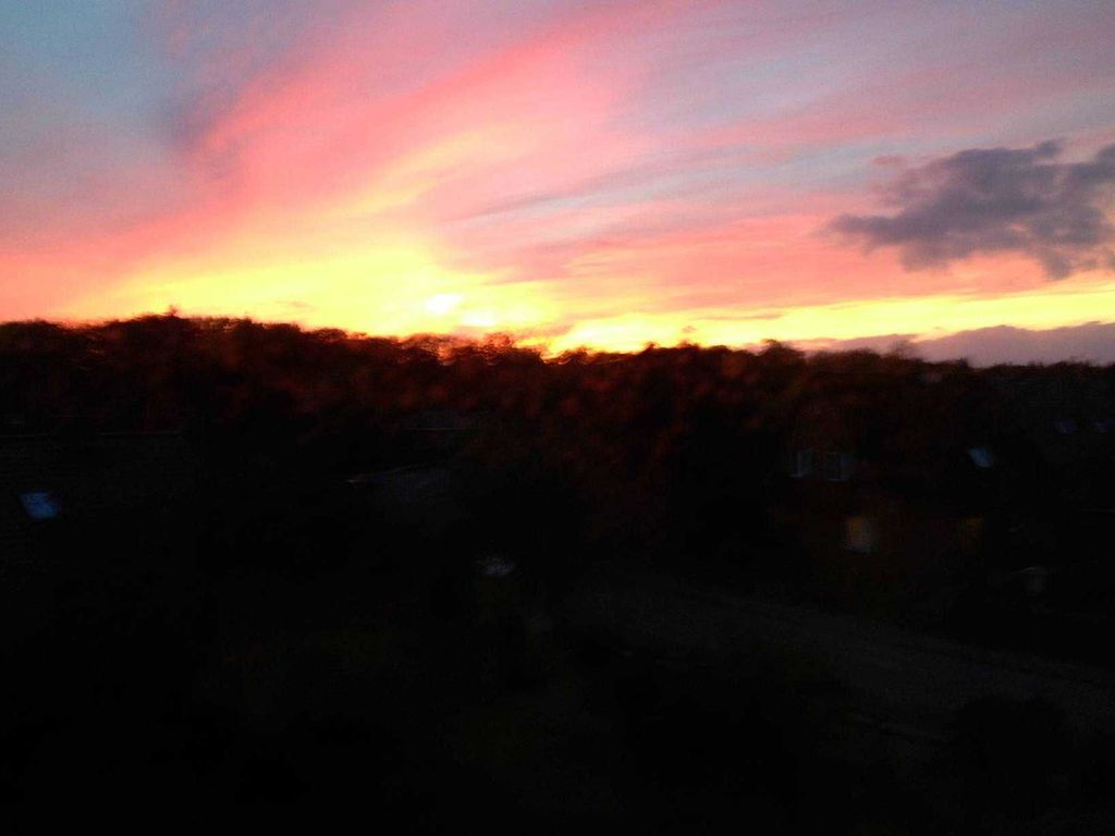 Ausblick bei Abendstimmung.