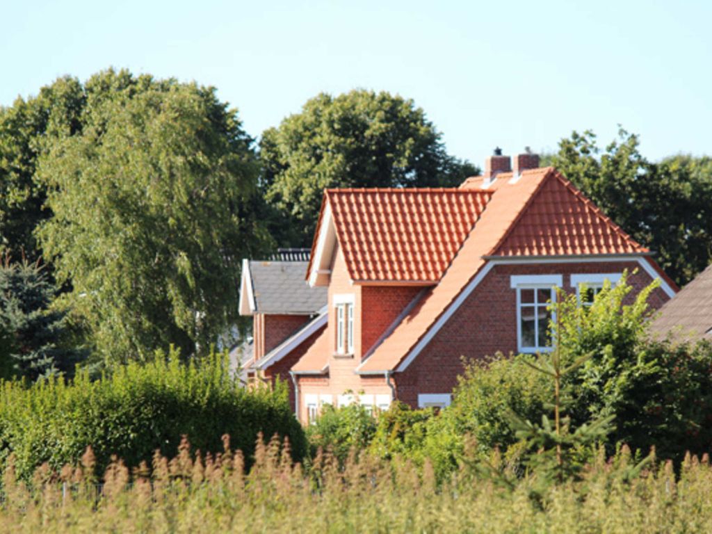 Die komfortable Ferienwohnung liegt im 1.OG.