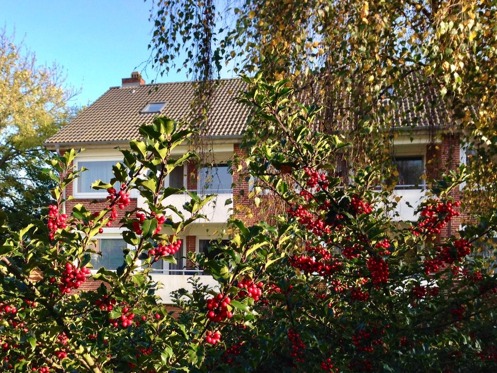 Großzügige Gartenfläche vor dem Haus