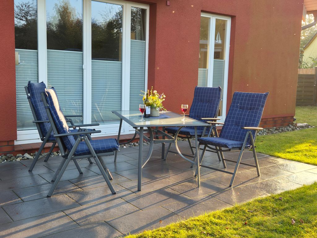 Ferienwohnung Möwennest mit Terrasse und Garten