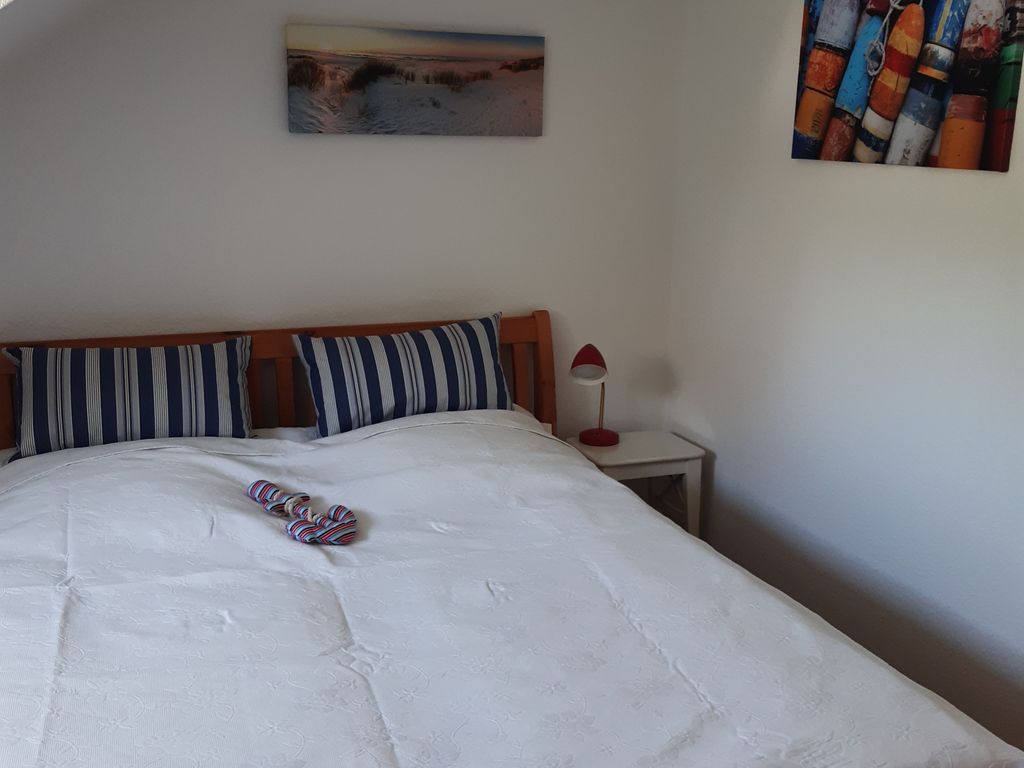 Doppelbett im Schlafzimmer