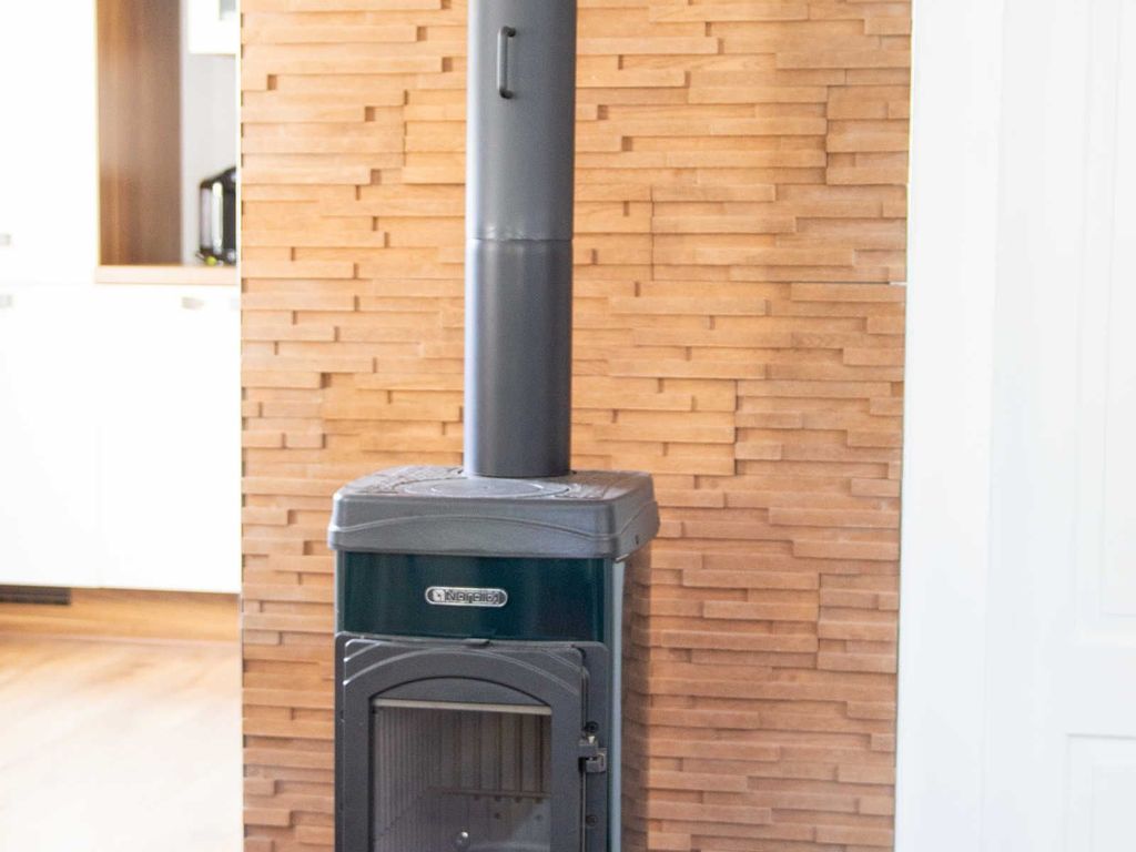 Kamin im Wohnzimmer