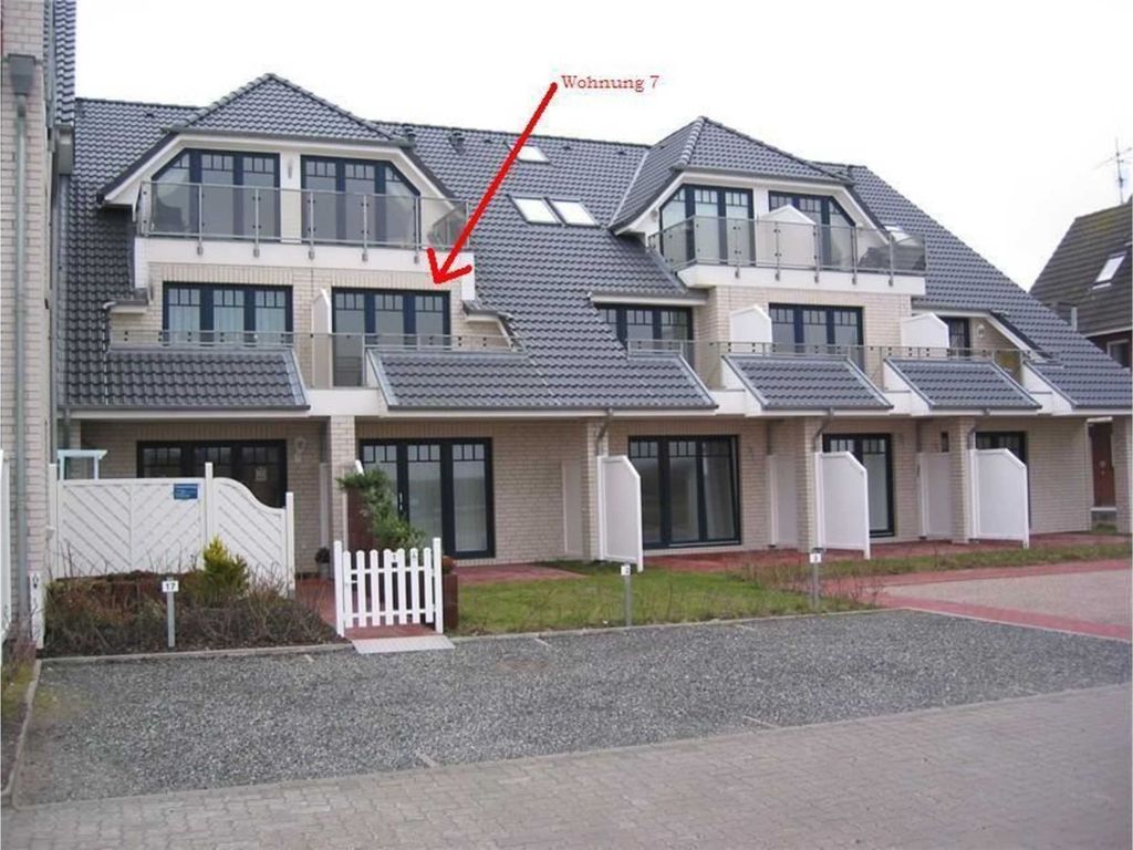 Lage der Wohnung im Haus (Seeseite)