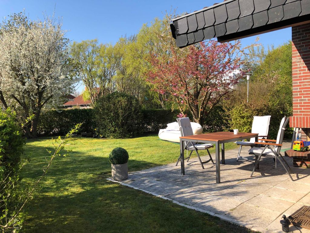 Ein Blick in den großen Garten.