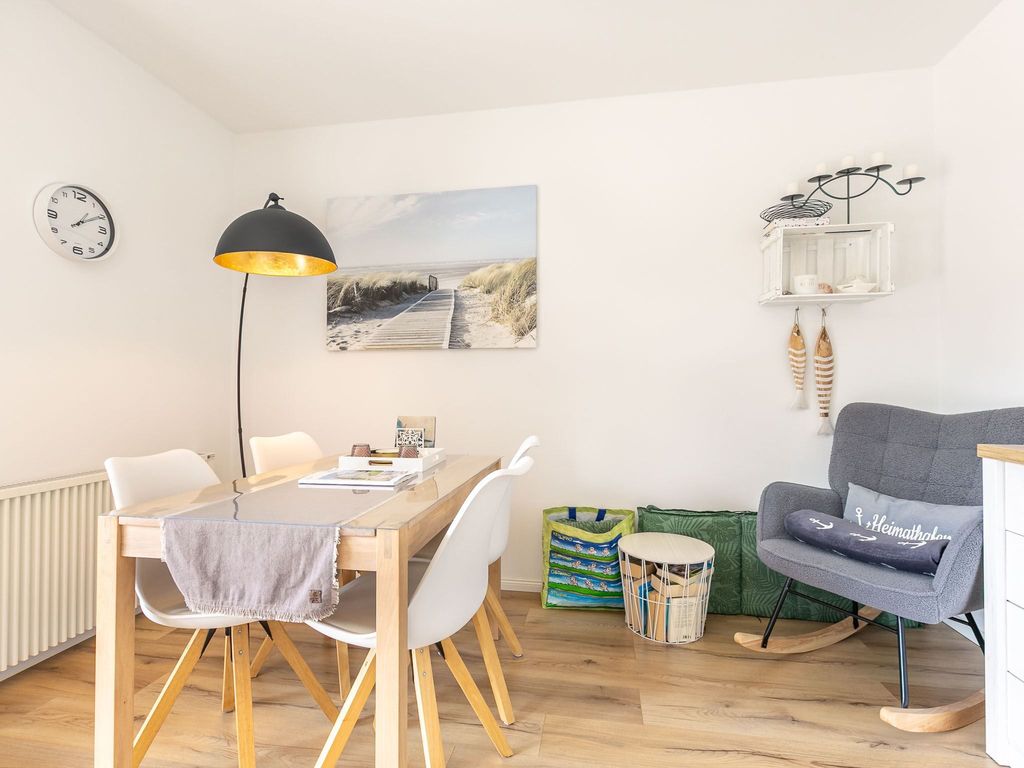 Essbereich im Wohnzimmer