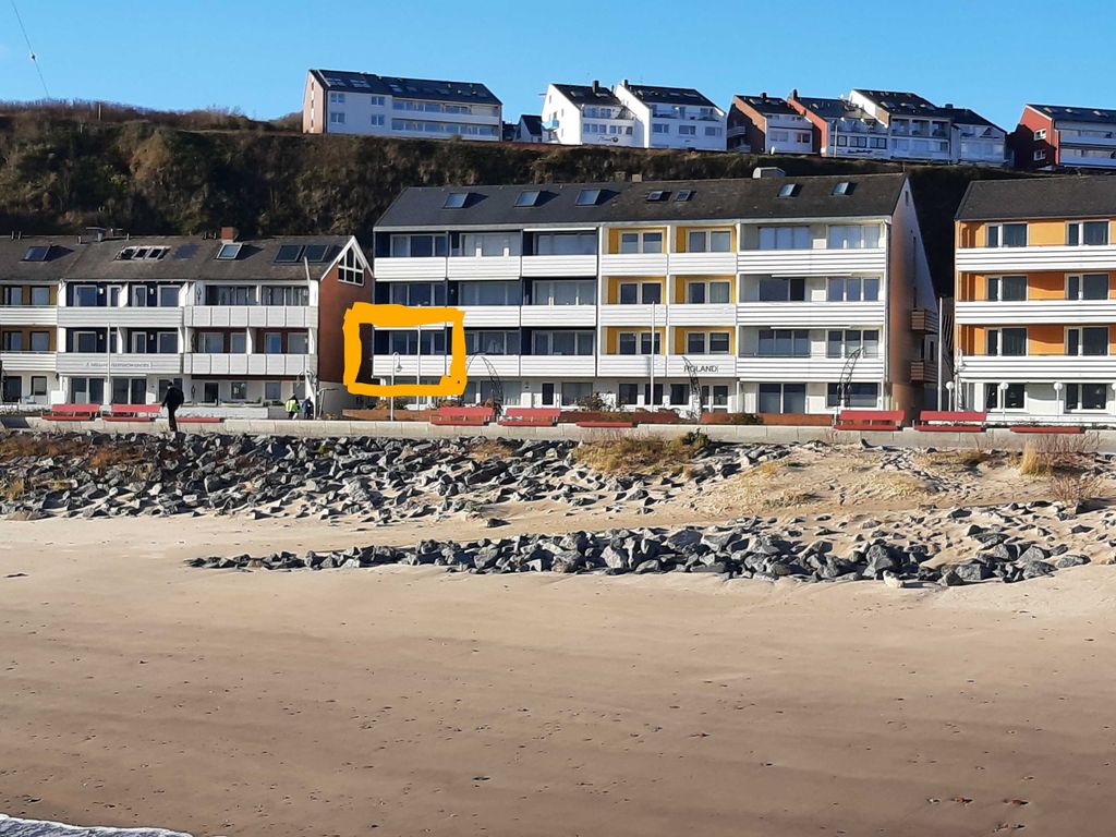 Hausansicht - Wohnung markiert
