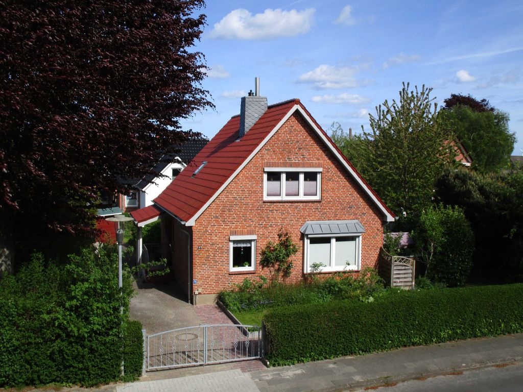 Die Ferienwohnung befindet sich im Obergeschoß