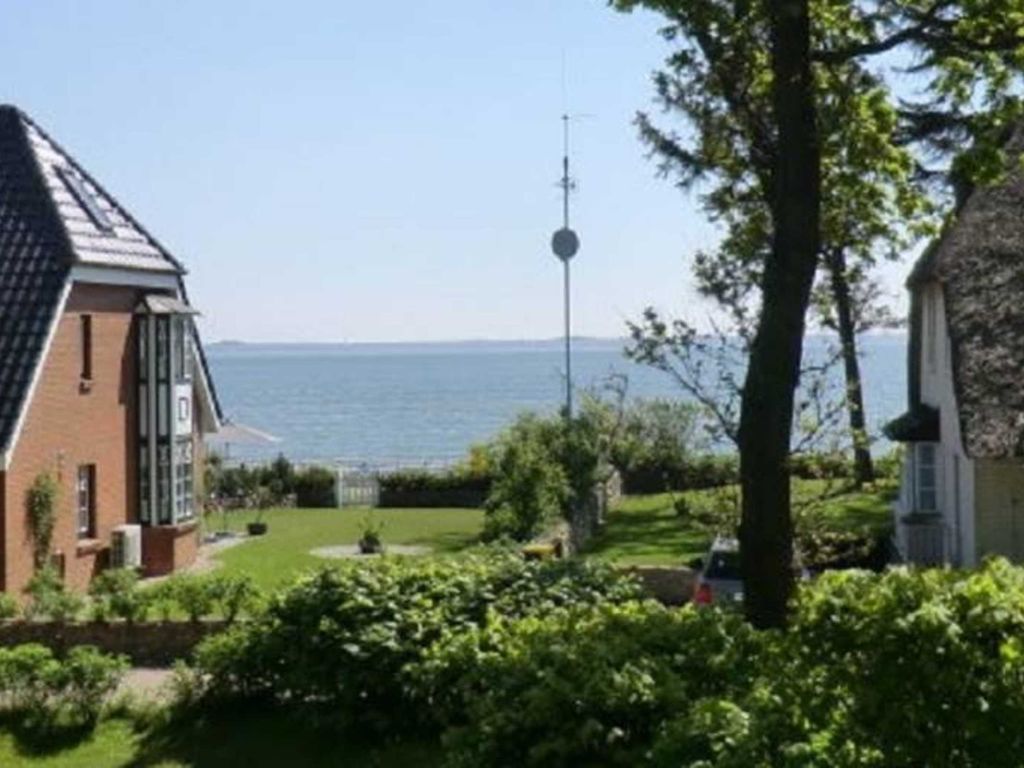 Herrlicher Ausblick auf das Meer und zu den Halligen