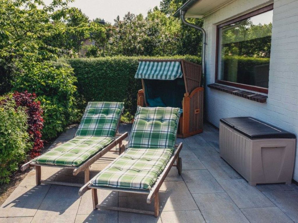 Sonniger Terrassenbereich