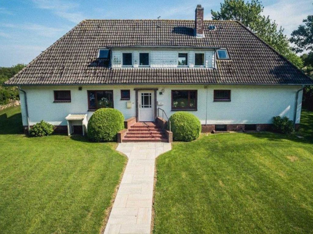 Objekt 37 Wohnung Helene###br######br###Großzügige Dachgeschosswohnung in Nieblum, Bi de Süd 11###br###Blick zum Eingangsbereich