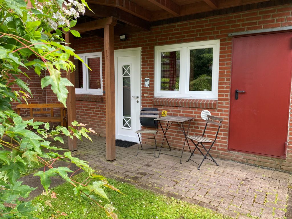 Eingang zur Ferienwohnung Ida.