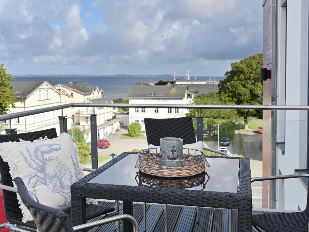 Balkon mit Ostseepanorama