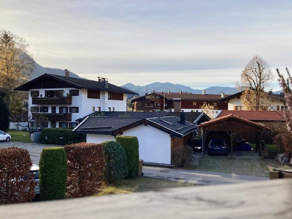Aussicht vom Balkon