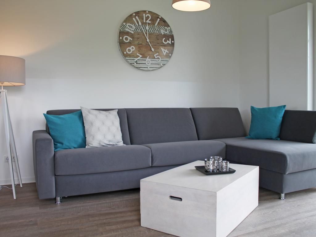 Haus Prignitz Whg. Milan - Blick auf das exklusive Schlafsofa