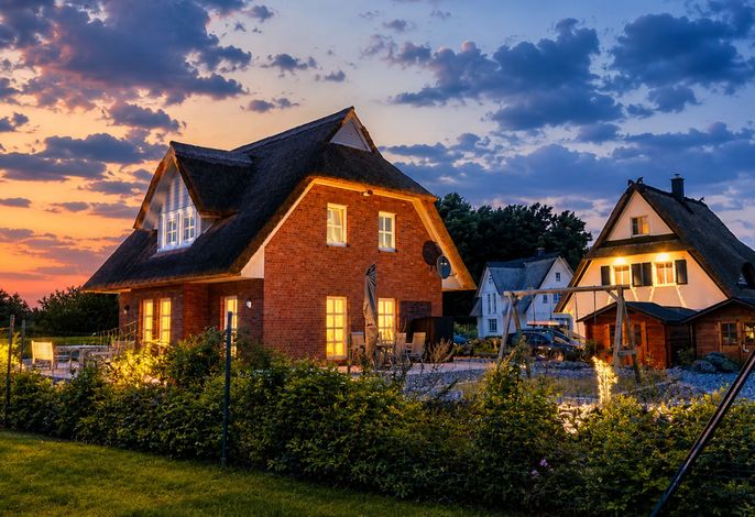 H10: 4-Raum-Ferienhaus für 6 Personen mit Sauna
