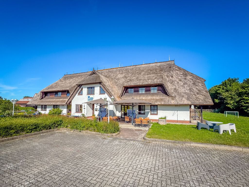Außenansicht der Appartementanlage Mare Balticum
