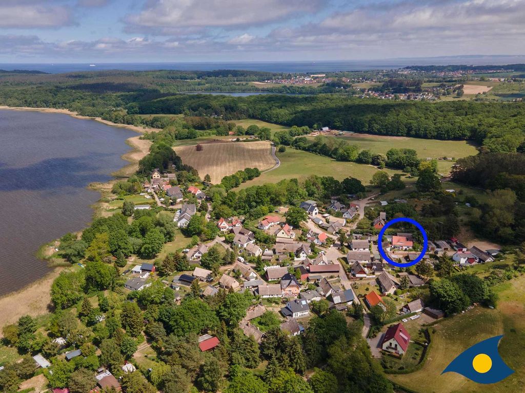 Lage in Sellin mit Ostsee im Hintergrund
