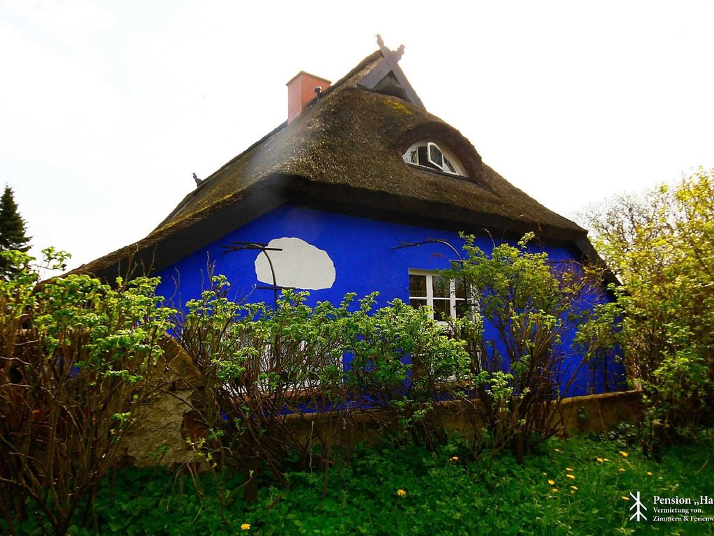 Blaue Scheune