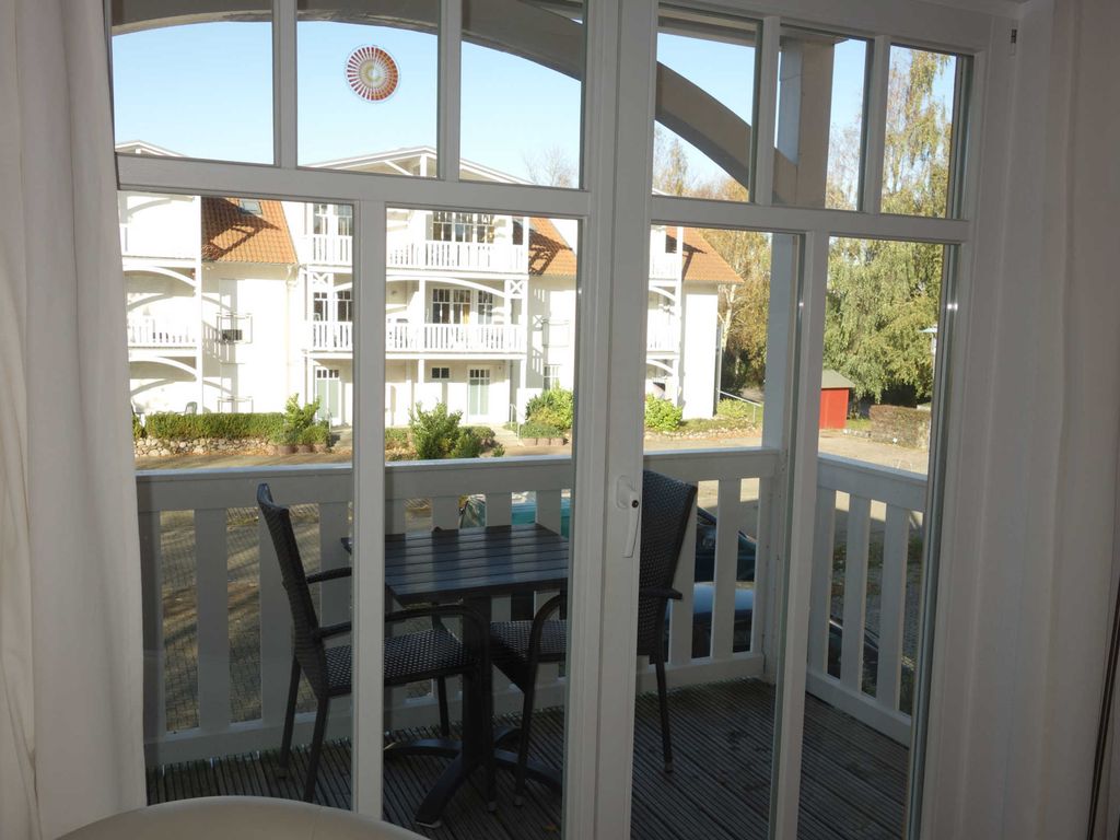 Blick vom Balkon