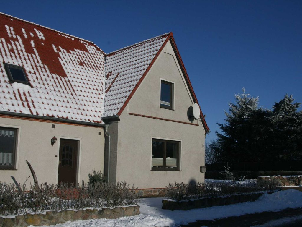 Landhaus im Schnee