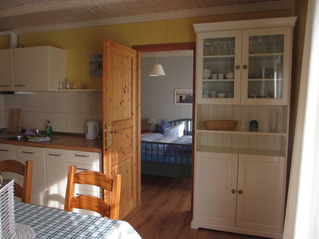 Blick zum Schlafzimmer