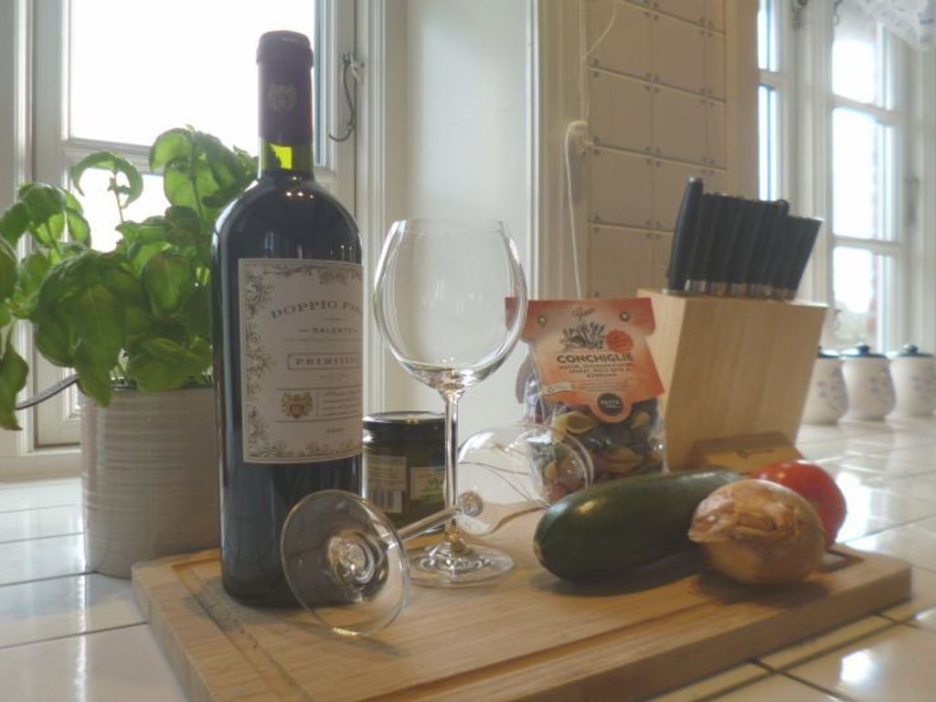 Die Küche lädt auch im Urlaub zum Kochen mit regionalen Produkten ein.