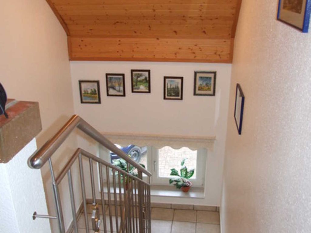 Treppe zum Obergeschoss