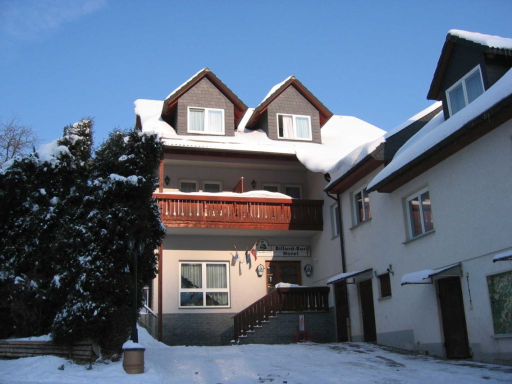 Hotel im Winter