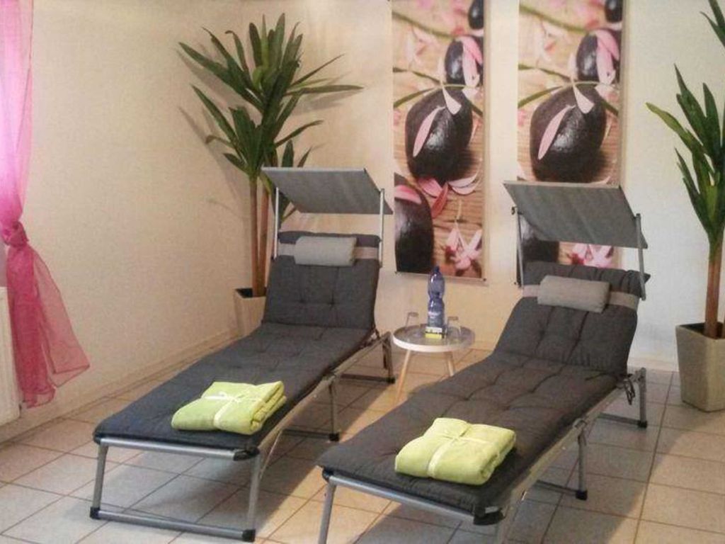 Ruheraum der Sauna im Untergeschoß