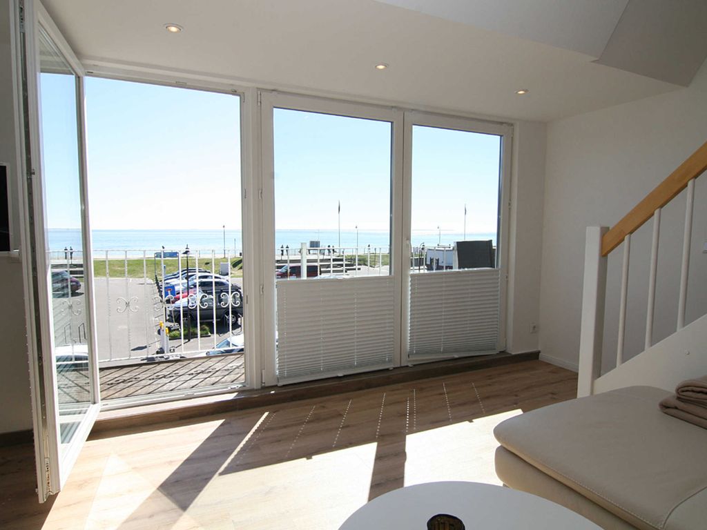 Blick auf den Balkon