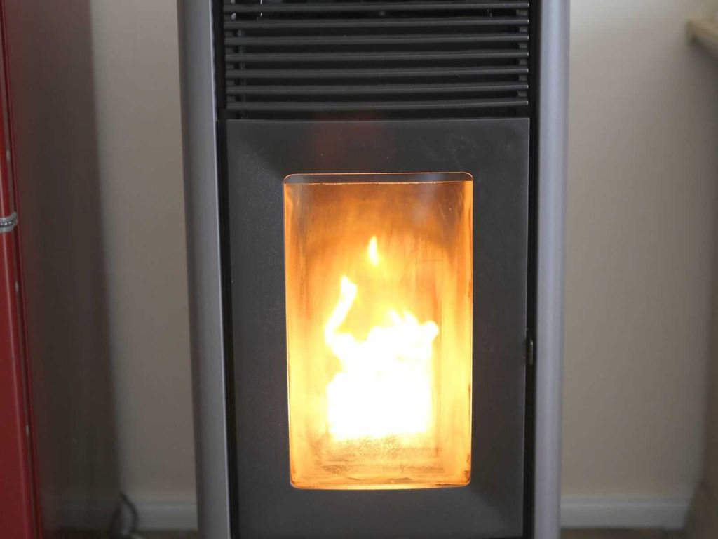 Kamin im Wohnzimmer