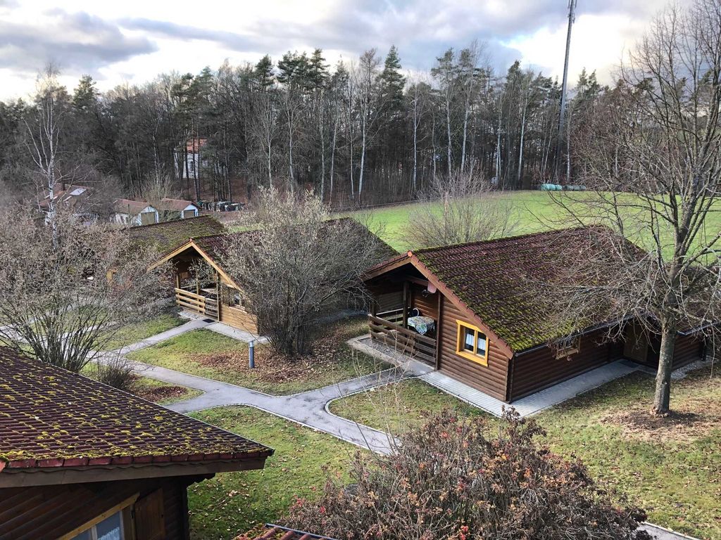 Hütten im Naturerlebnisdorf Stamsried