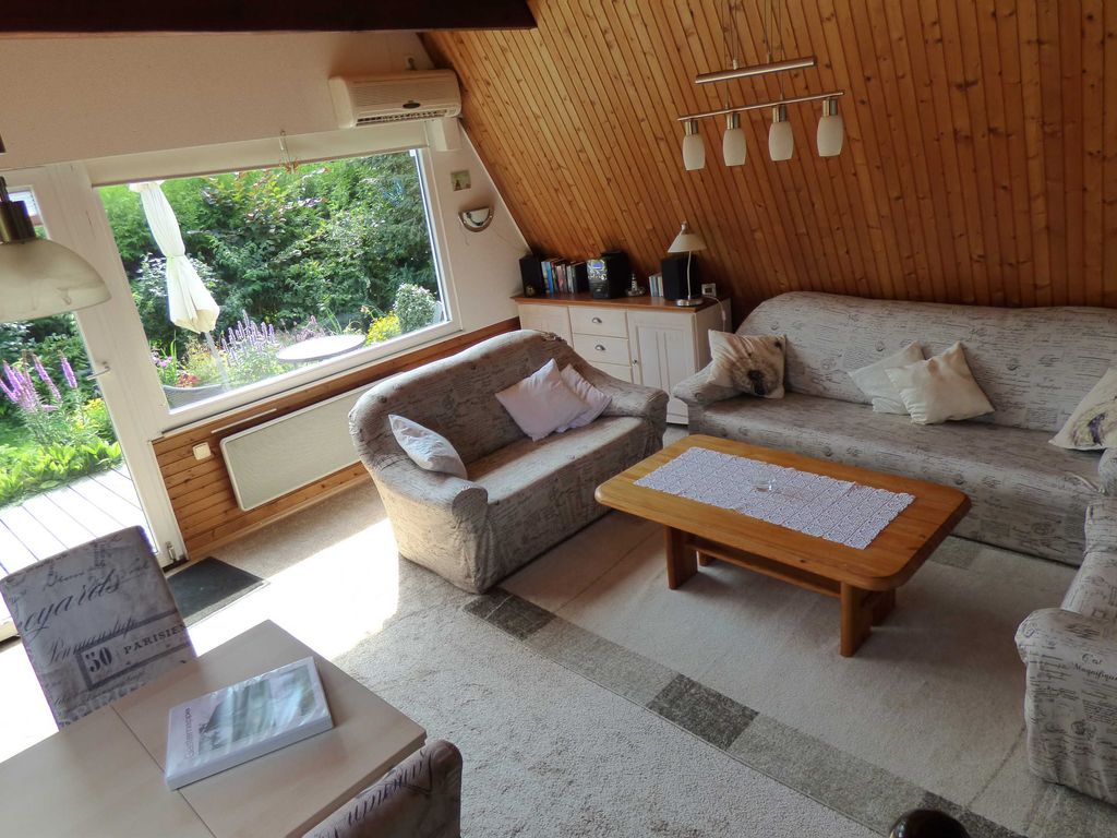 Wohnraum, Blick von der Treppe