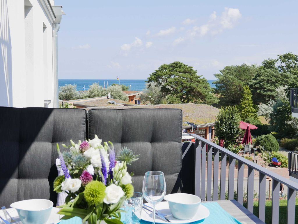 Balkon mit Meerblick