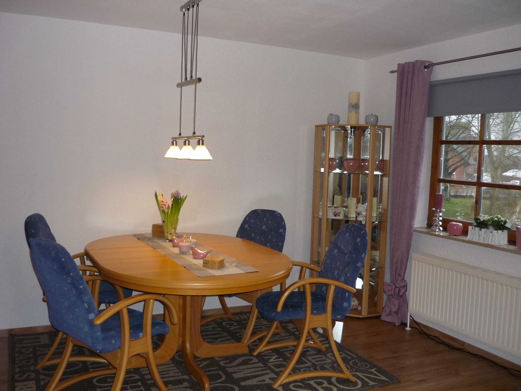 Essbereich im Wohnzimmer