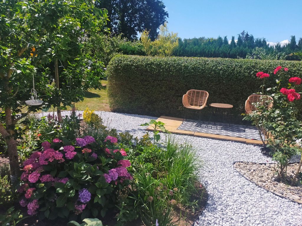 Sitzecke im Garten