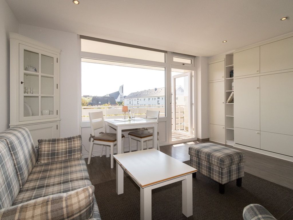 Blick gen Balkon