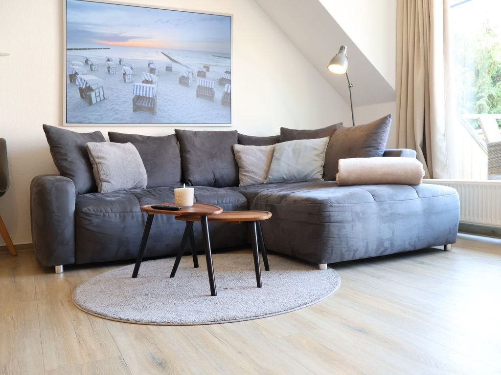 Papillon Whg. 6/6 Hygge - Blick auf den gemütlichen Wohnbereich