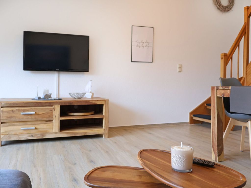 Papillon Whg. 6/6 Hygge - Blick vom Sofa auf den TV