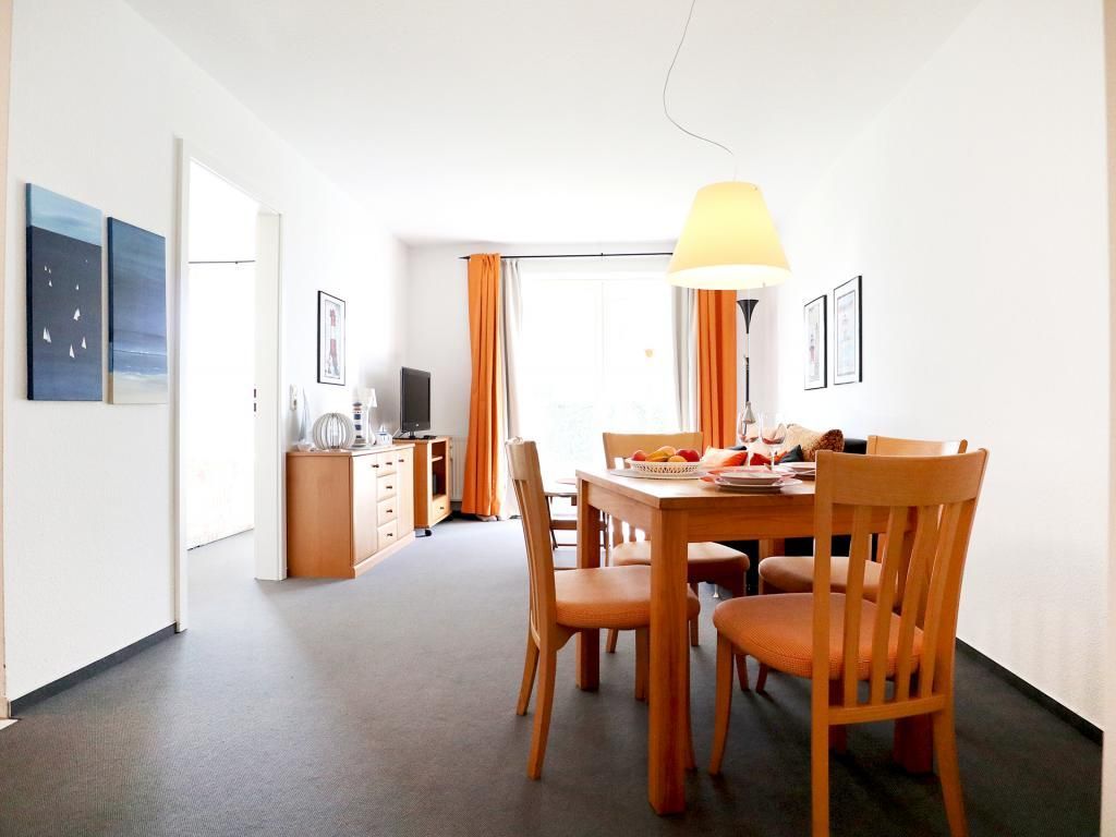 Dünenblick App.2- Blick durchs Appartement