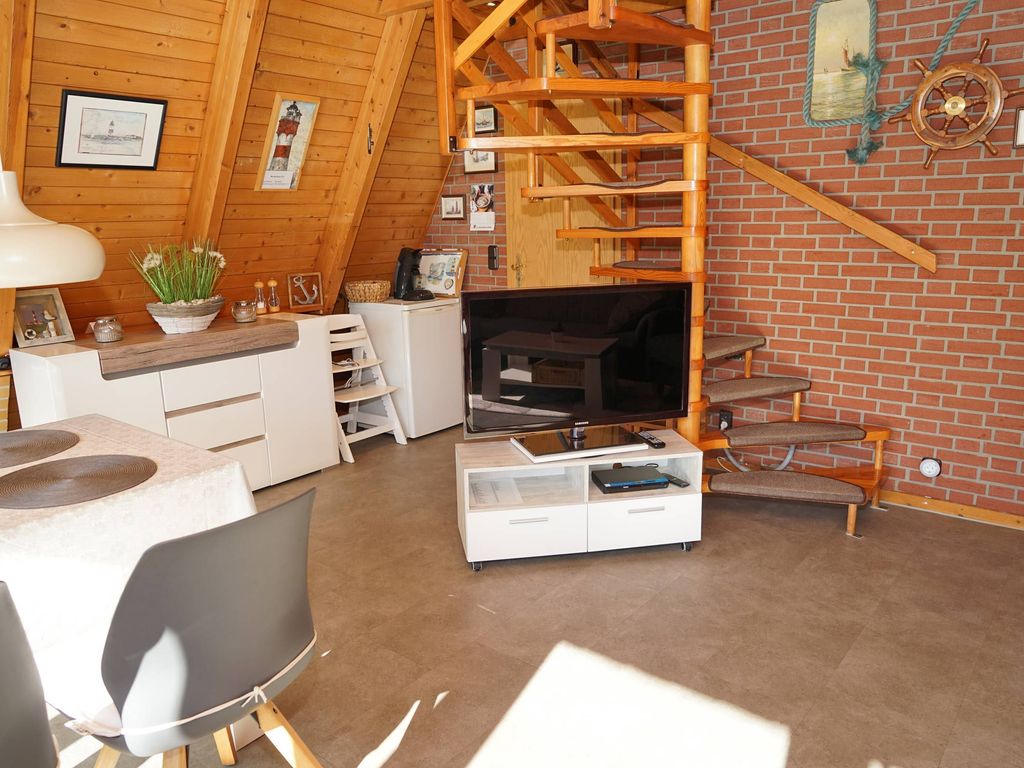 Treppe zur oberen Etage