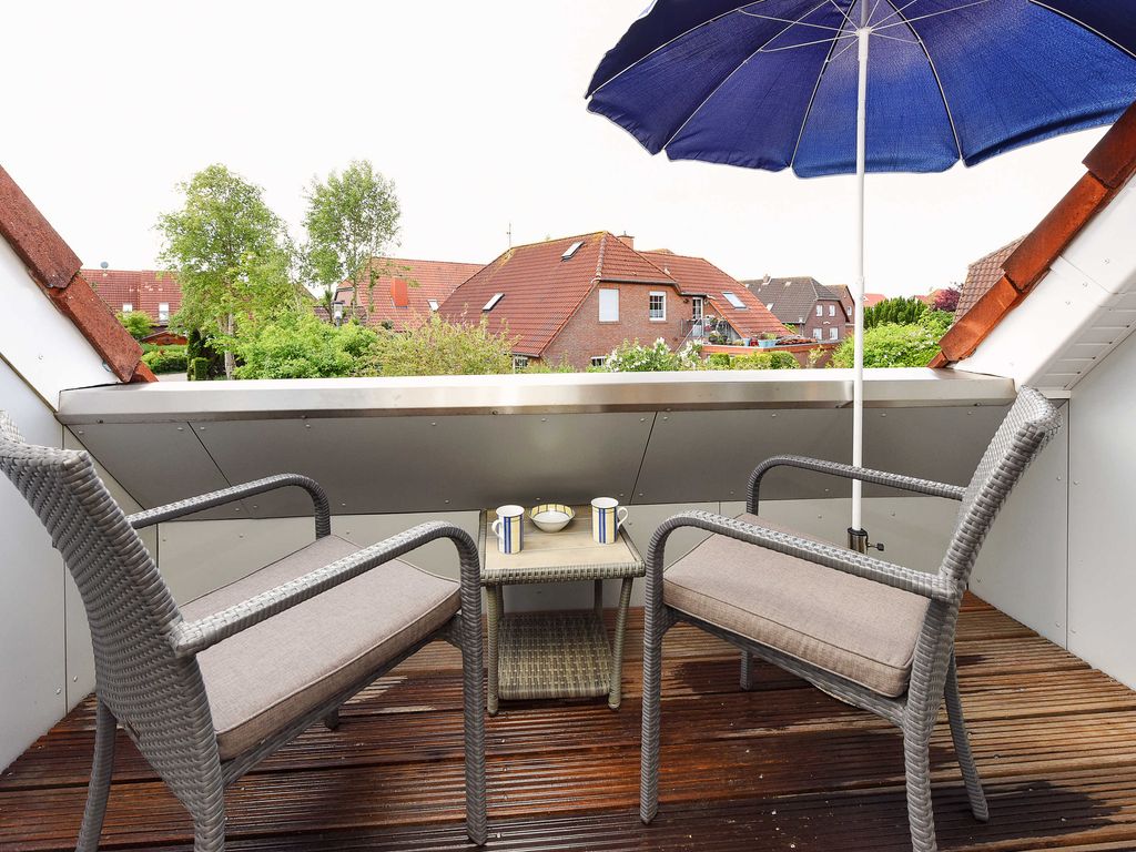 Ausblick vom Balkon