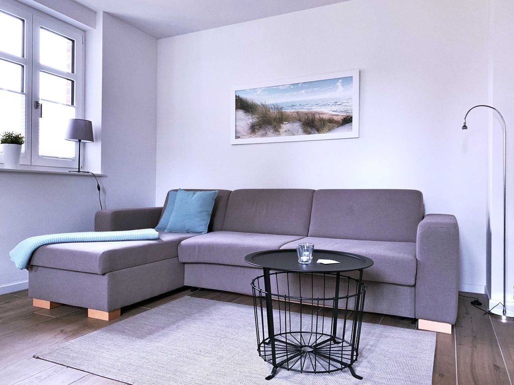 Wohnzimmer mit Schlafcouch